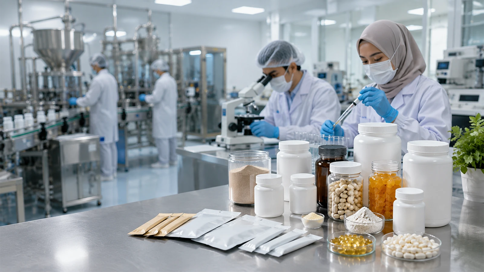 Pegasus Elevation — OEM supplements made at certified partner facilities in Malaysia